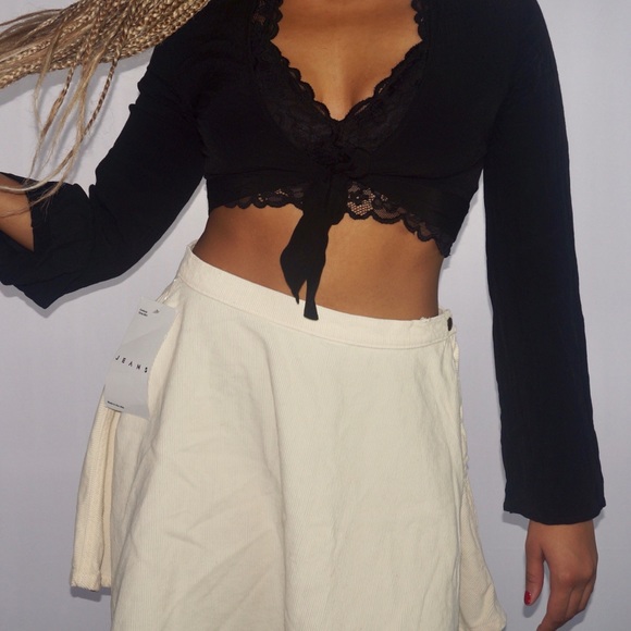 American Apparel Corduroy Circle Skirt w/ tag - Picture 5 of 7